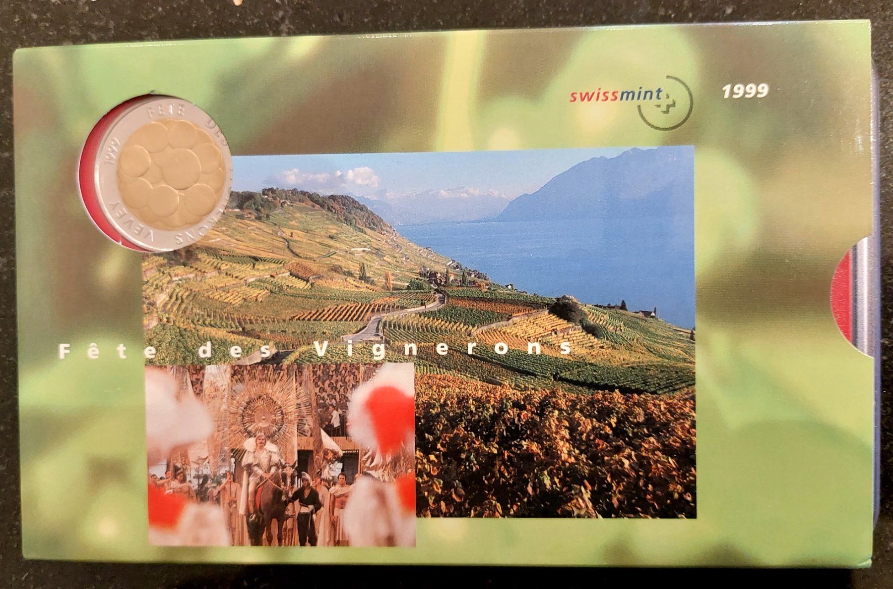 Tutti le monete: Münzsatz Schweiz 1999 stgl – Nuovo (secondo la descrizione) da Arch venduto da moneyswiss 2