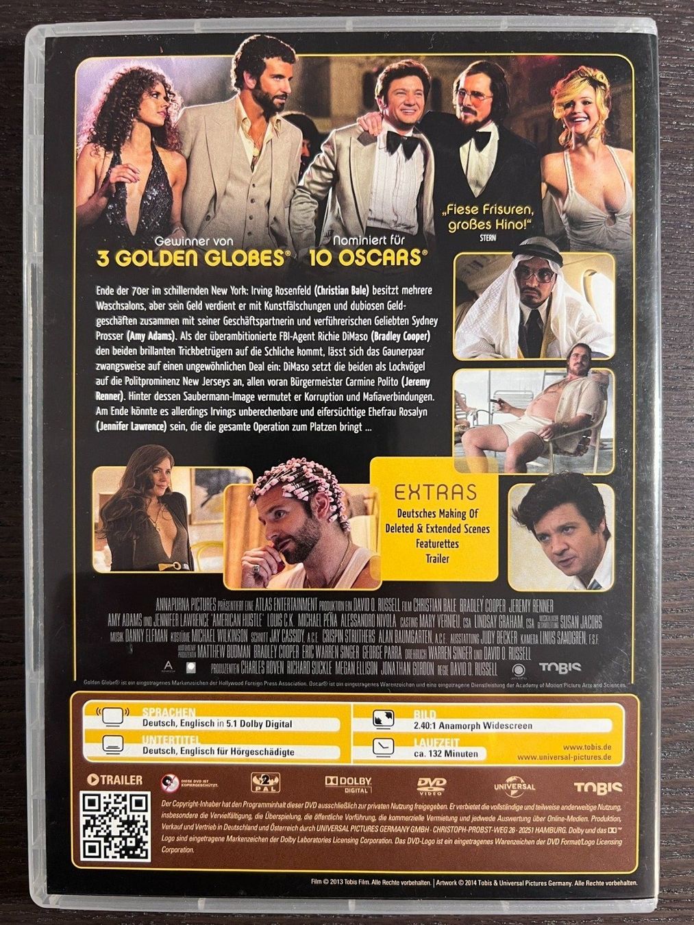 Tutti i DVDs: American Hustle – Usato da Zürich venduto da FilmFreunde 1