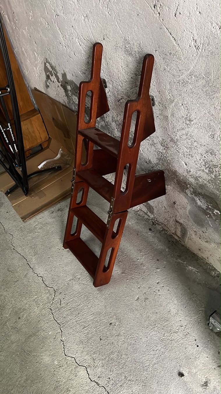 Scale: Klappbare Bootsleiter aus Holz – Usato da Riva San Vitale venduto da AM25 1