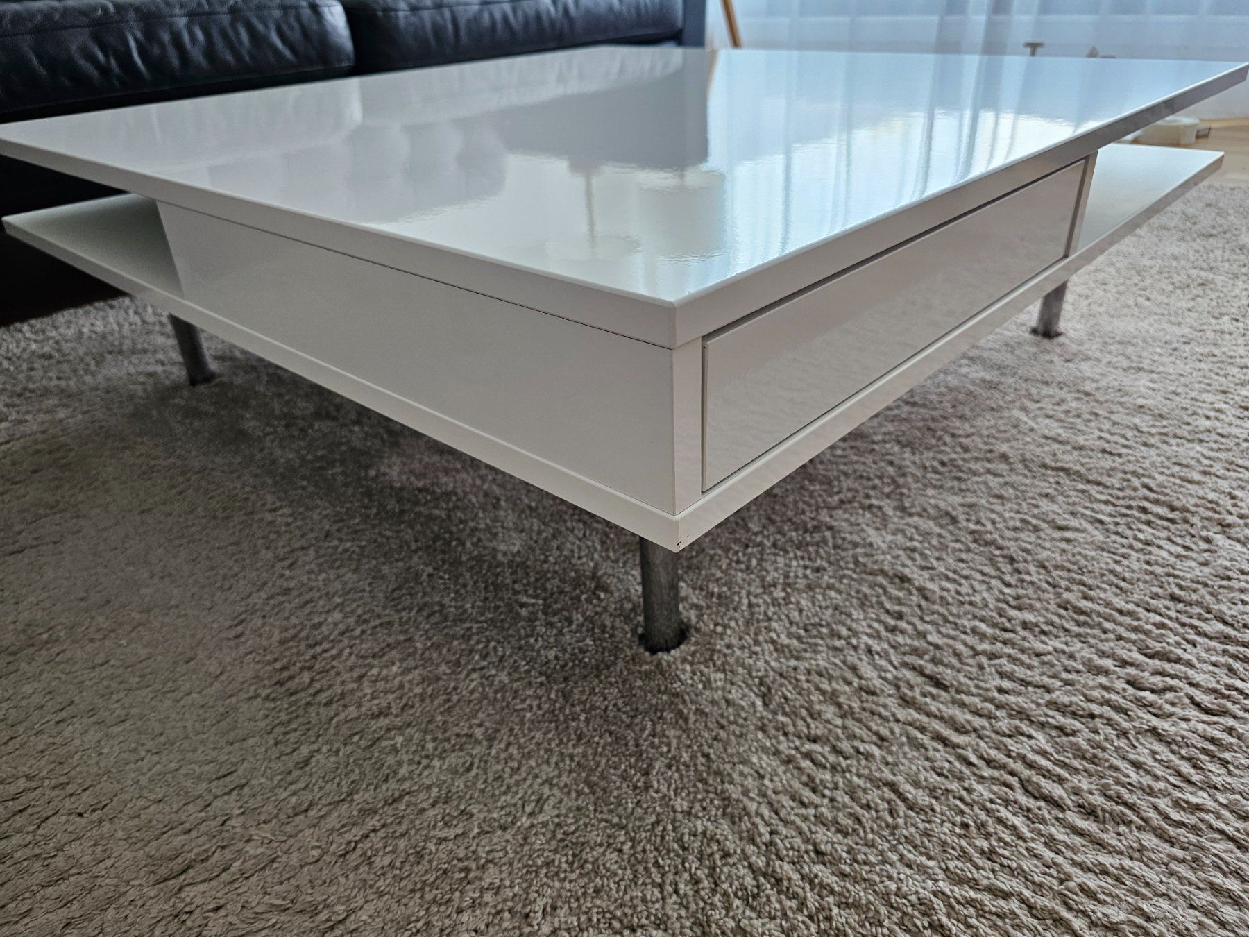 Ikea Tavoli: TOFTERYD Couchtisch Hochglanz weiss – Usato da Moosseedorf venduto da alpiwalk 2