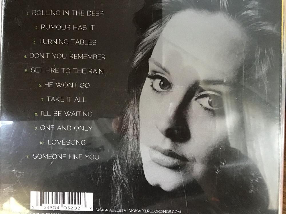 CD : Adele  Comprare su Ricardo