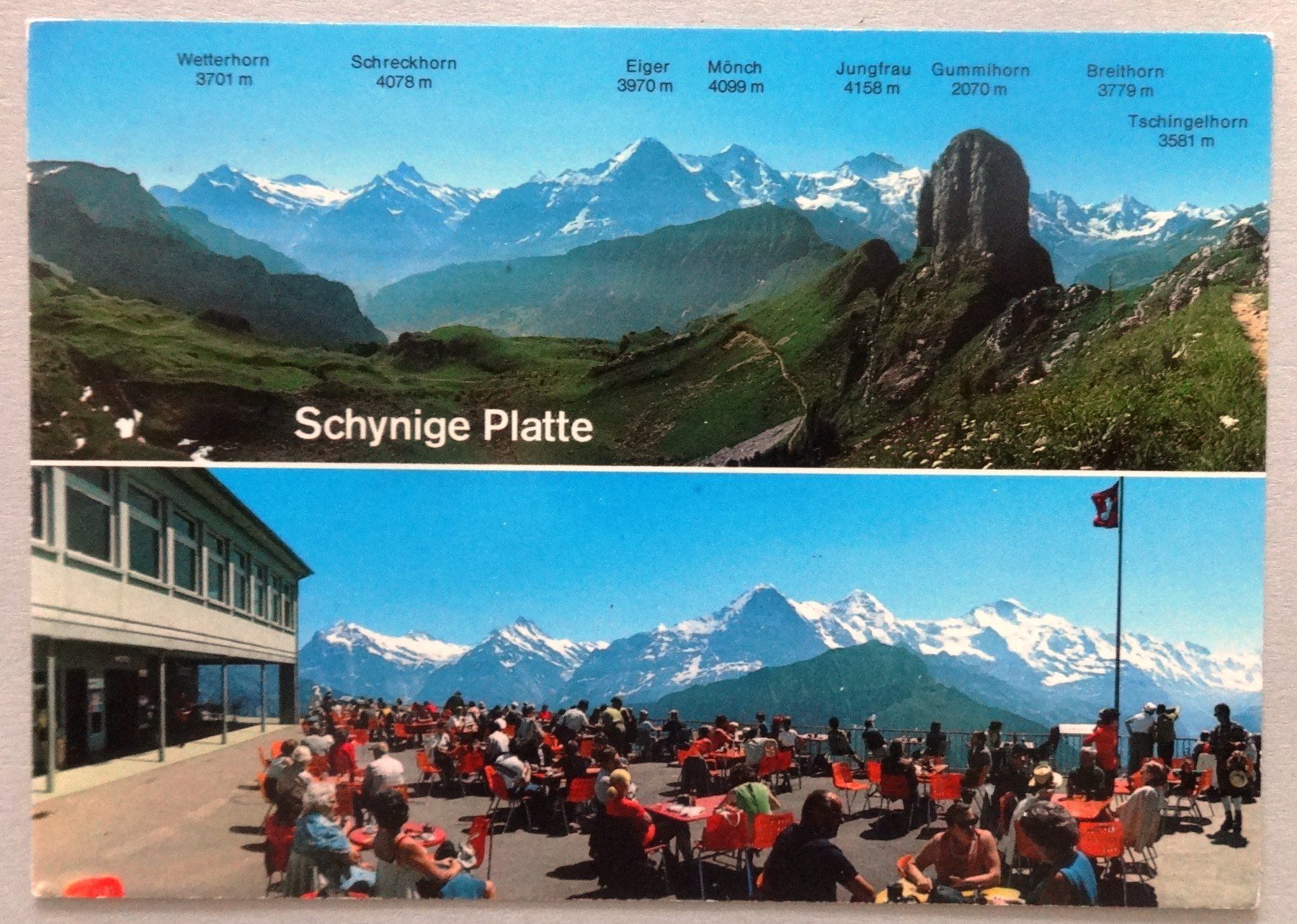 Ansichtskarten: Schynige Platte – Gebraucht aus Fétigny von Billy2miny