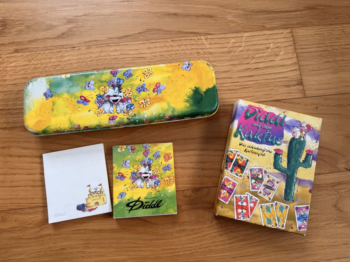 Bastelsets: Diddl Set Dose Karten Box Sammlung Vintage TOP – Gebraucht aus Kölliken von lieblingsfund_93