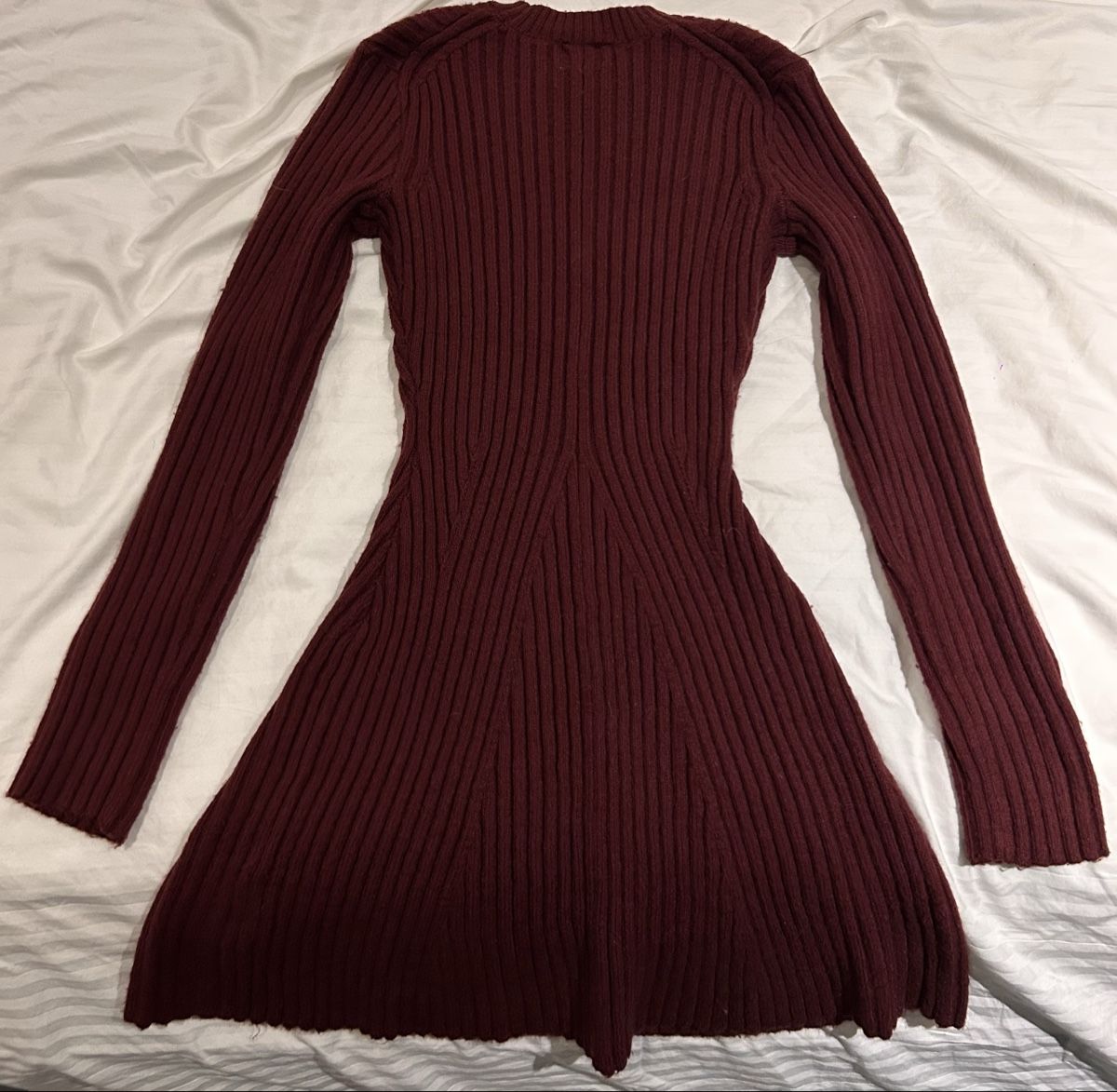 H&M Vestiti: H&M Strickkleid (Bordeaux) – Usato da Basel venduto da Christopher123 2