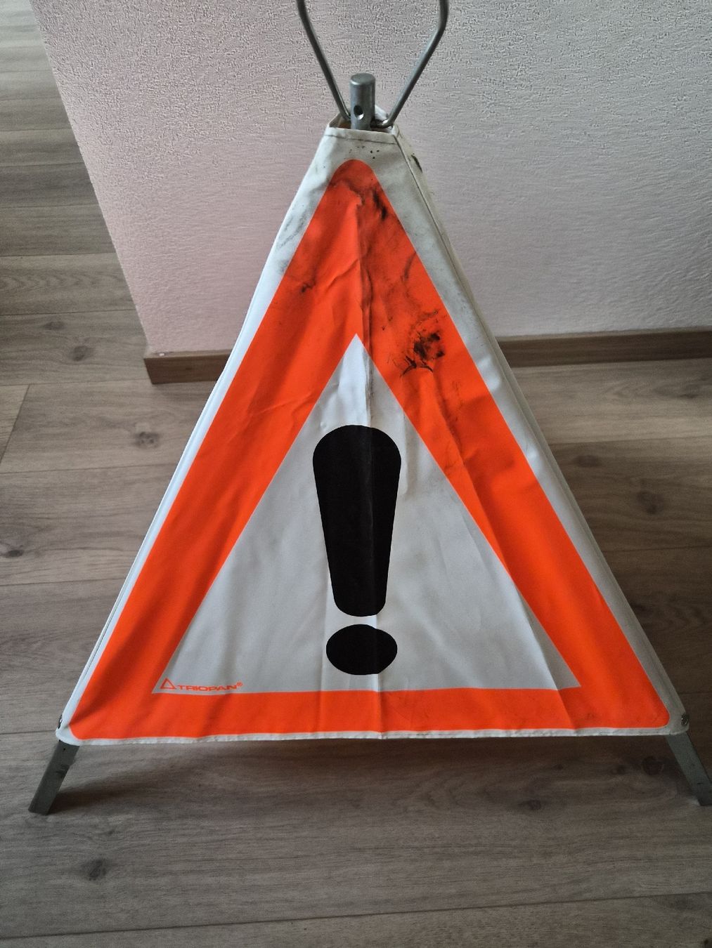 Triopan Schilder: Panneau de signalisation triangle, TRIORAN, usagé 2 pièces  – Gebraucht aus La Joux FR von car_ck96 1