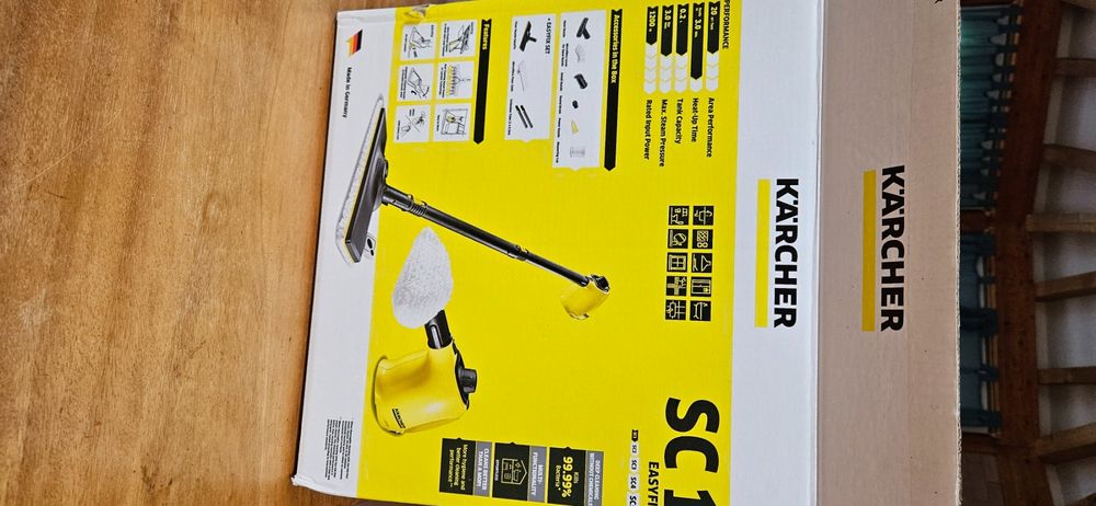 Verlängerungsrohr 54 Cm Für Kärcher SC1–5, SG2, SG4 Dampfreiniger – Kunststoff, Schwarz/gelb, Für Bessere Reichweite Dampfreiniger Ersatzteil