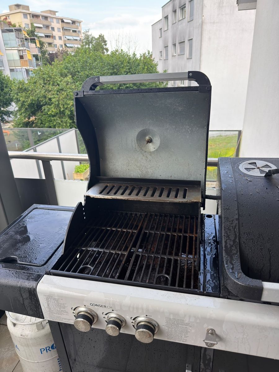 Griglie: Kombigrill Gas und Holzkohle BBQ – Usato da Niederglatt ZH venduto da Giusko 3