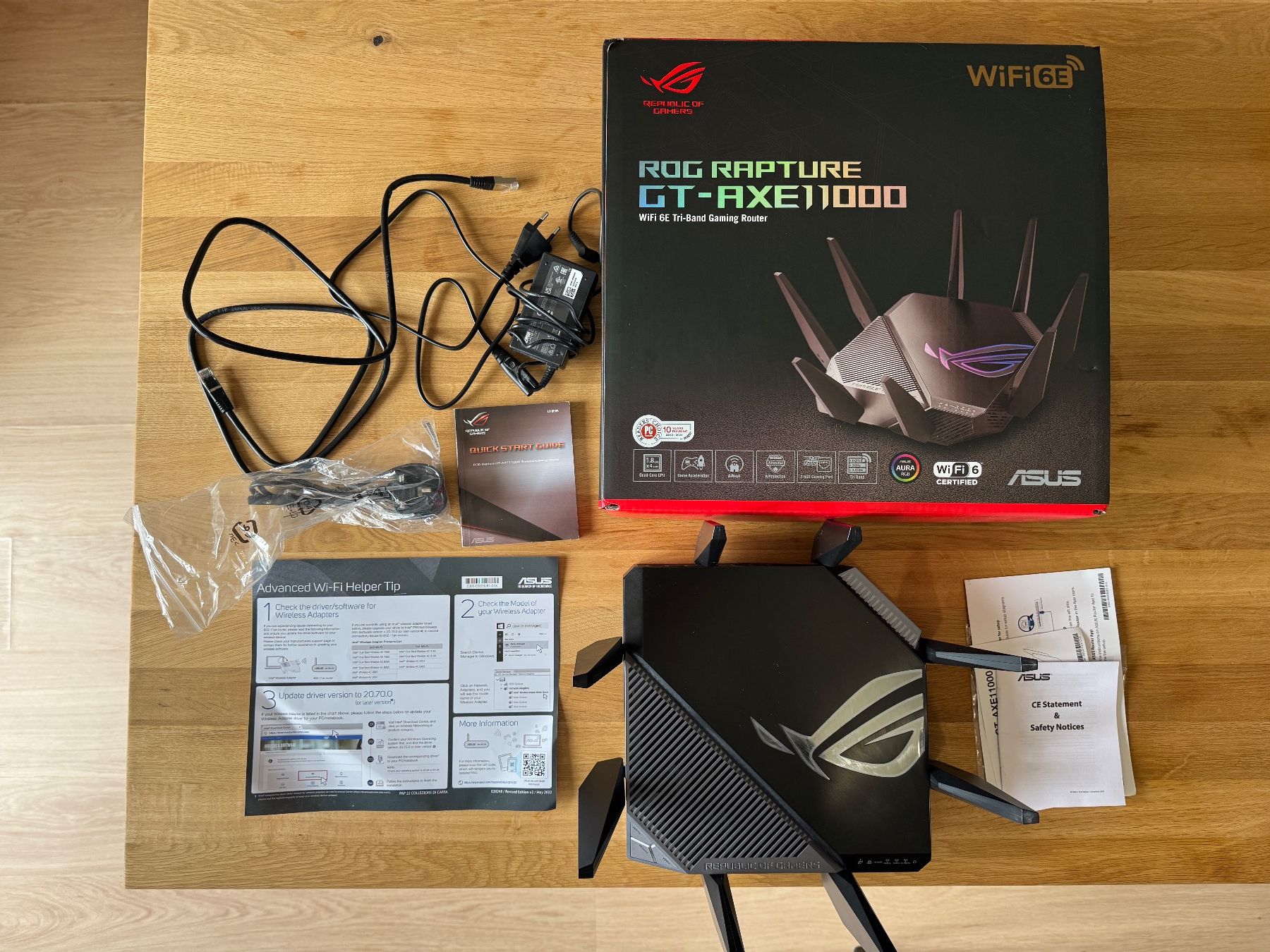 Asus Modems & Router: Asus ROG Rapture GT-AXE11000 – Gebraucht aus Merlischachen von 2tbd 1
