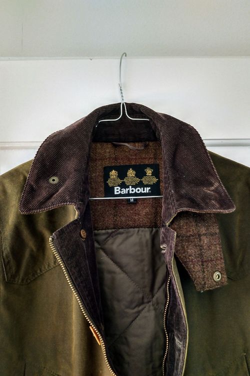 bevel Rodeo Arabische Sarabo Barbour Wax Jacket Cullen Olive | Kaufen auf Ricardo