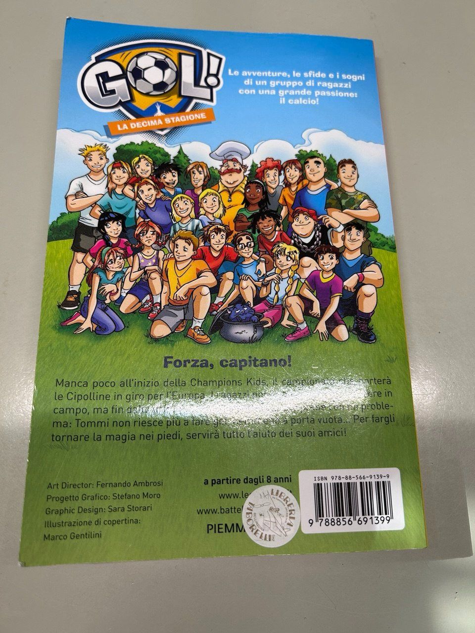 Libri: "Forza, capitano!" di Luigi Garlando – Usato da Giubiasco venduto da LorisVale 1