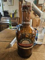 St. Galler Klosterbräu Bierflasche mit Bügelverschluss (D)