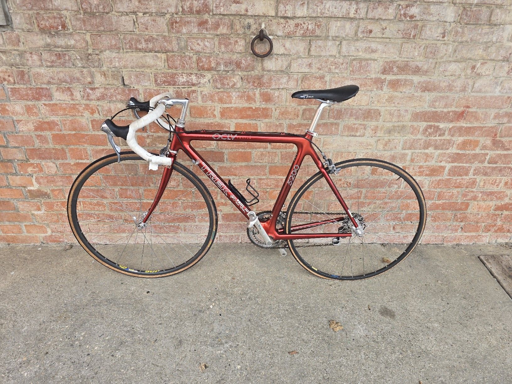 Trek Biciclette: Trek OCLV 5200 Rennrad rot – Usato da Aarberg venduto da 2002stefan