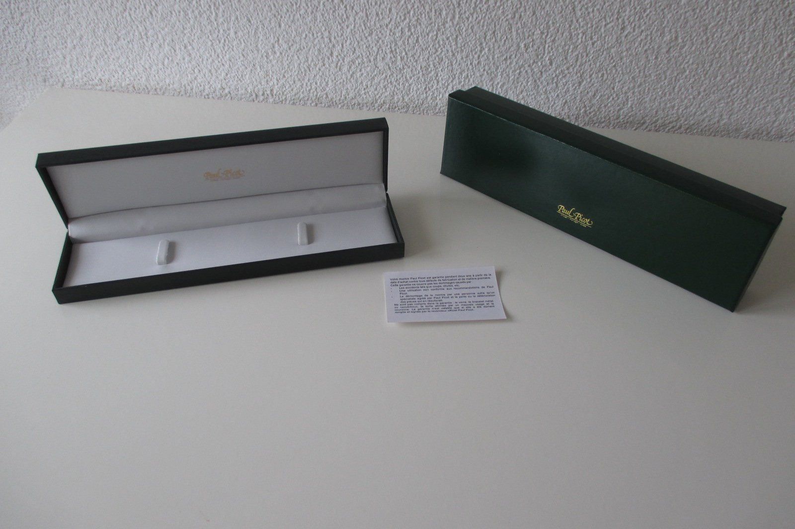 Scatole porta orologi: Paul Picot Uhrenbox lange Version, NEU – Nuovo e nell'imballaggio originale da Grenchen venduto da elibethma 3