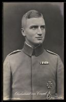 Foto-AK Sanke Nr. 424: Oberleutnant von 