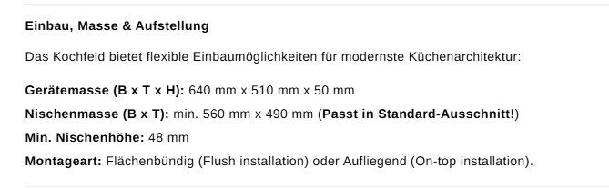 Elettrodomestici da cucina: FORS Glaskeramikkochfeld 58, HighLight - HC 641 ES – Usato da Jonschwil venduto da stephan.bischof 1