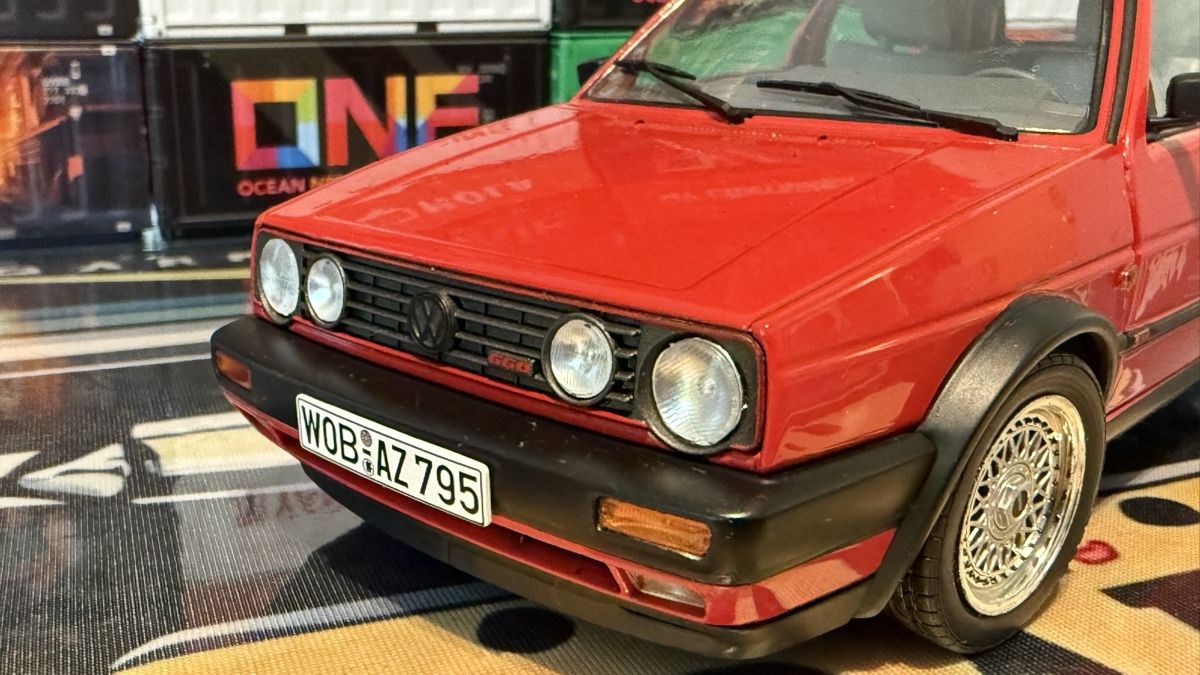 Volkswagen Modellautos: VW Golf 2 GTI Modellauto rot, 1:18,  – Neu (gemäss Beschreibung) aus Basel von Zomeg 6