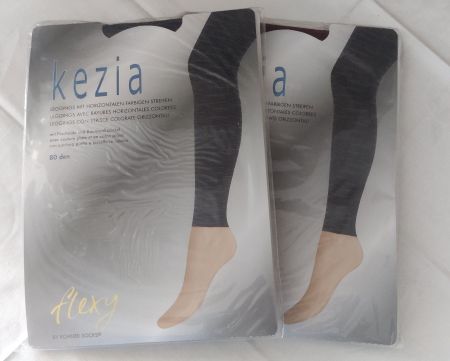 2x ROHNER Kezia flexy Leggings Hose Strumpfhose Gr.M NEU
