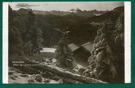 Montana, Effet de contre jour, ungelaufen, ca. 1935