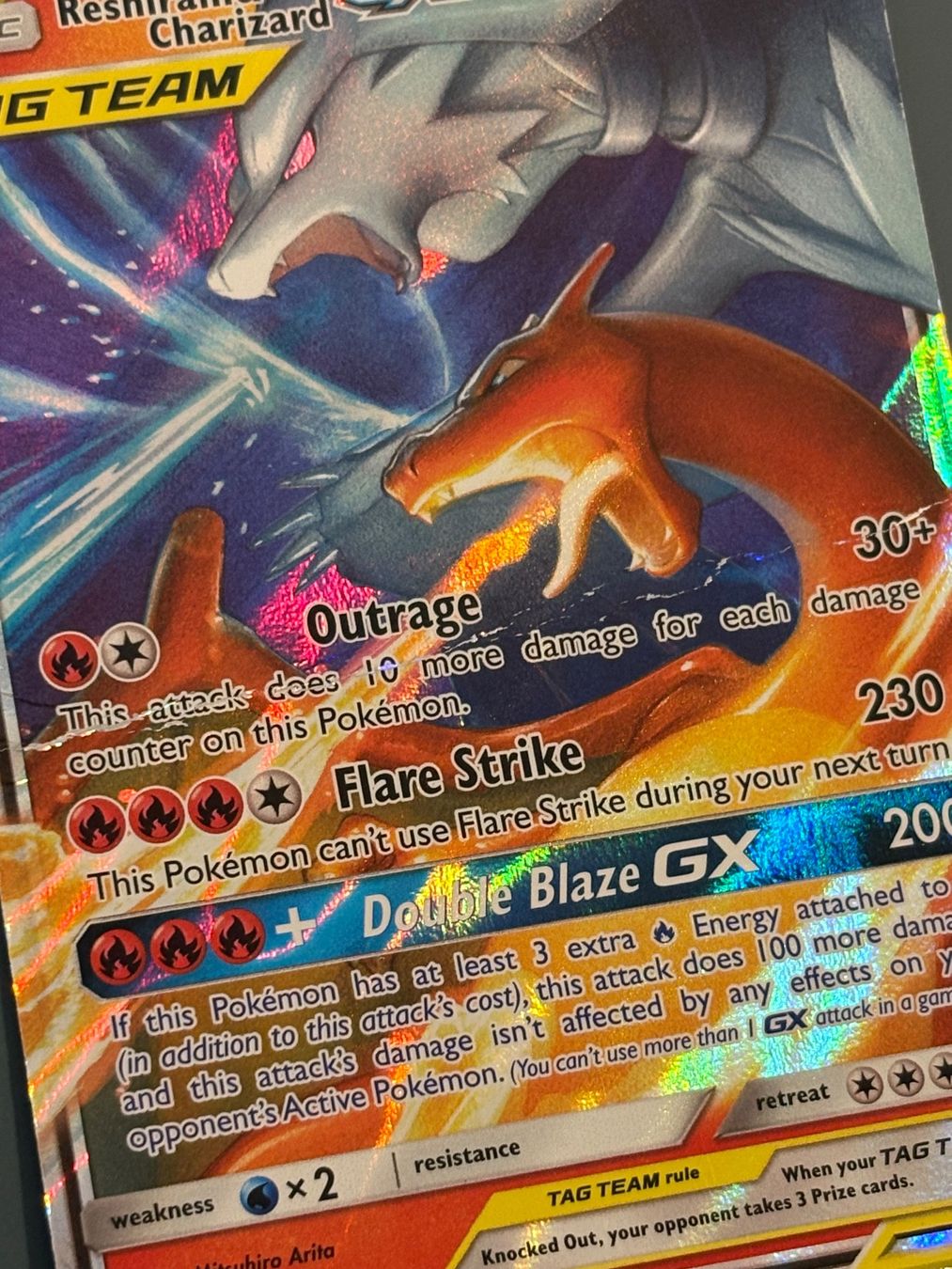 Pokémon Carte collezionabili: Reshiram & Glurak GX (UNB 20) ENG – Usato da Seewen SZ venduto da Pokeace93 1
