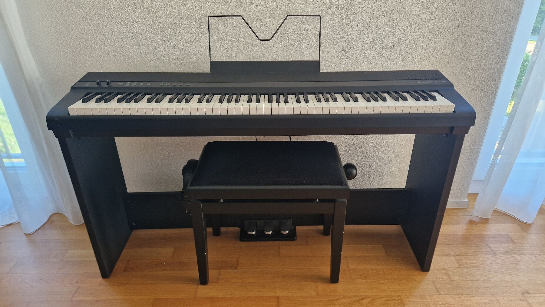 Thomann Strumenti musicali: Thomann DP-28 Plus Digital Piano Bundle (neuwertig) – Nuovo (secondo la descrizione) da Sisseln AG venduto da Andreas.Wa
