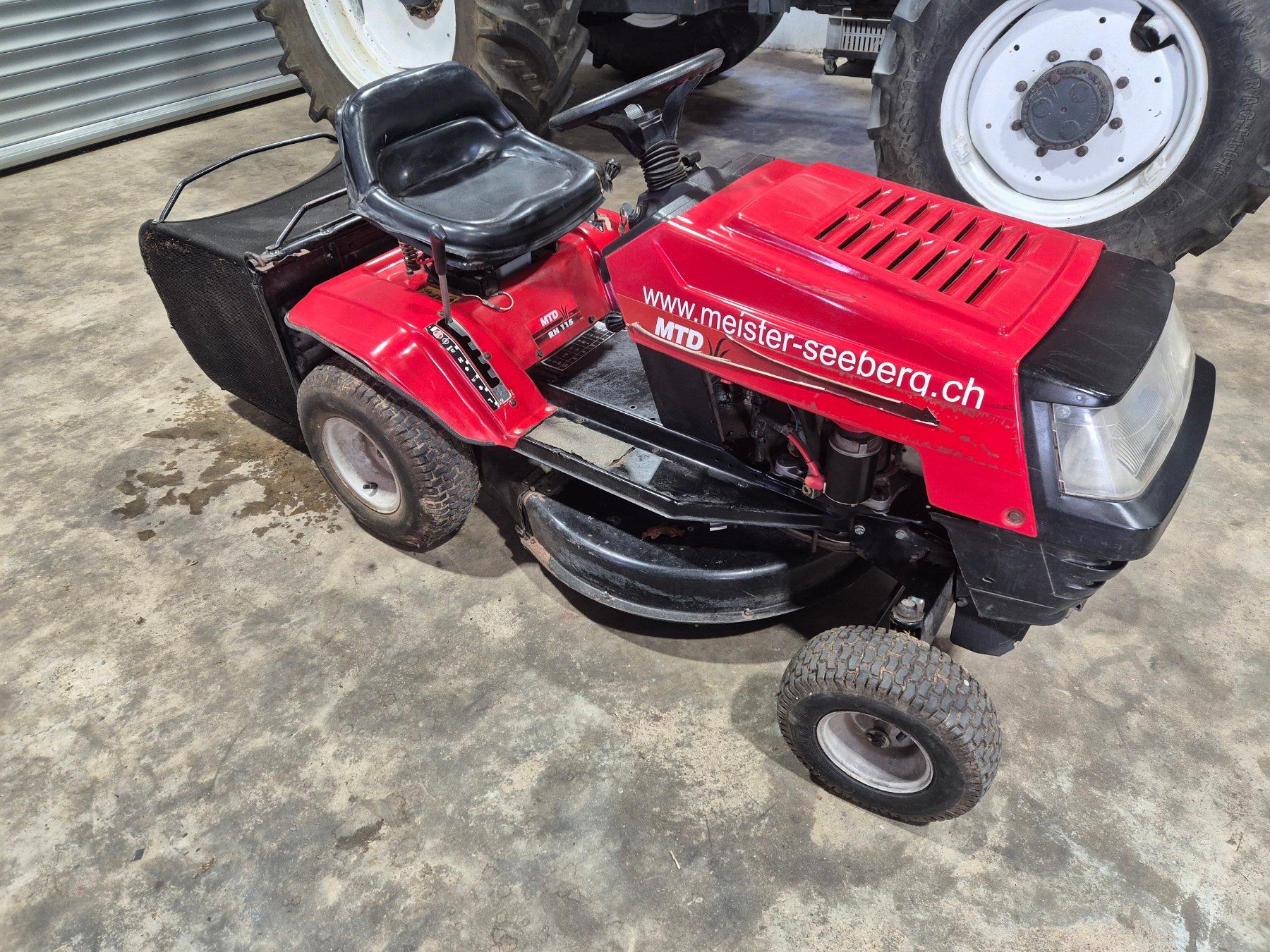 Mtd Rasenmäher: Aufsitzmäher MTD RH 115 – Gebraucht aus Ammerswil AG von Delta71 1