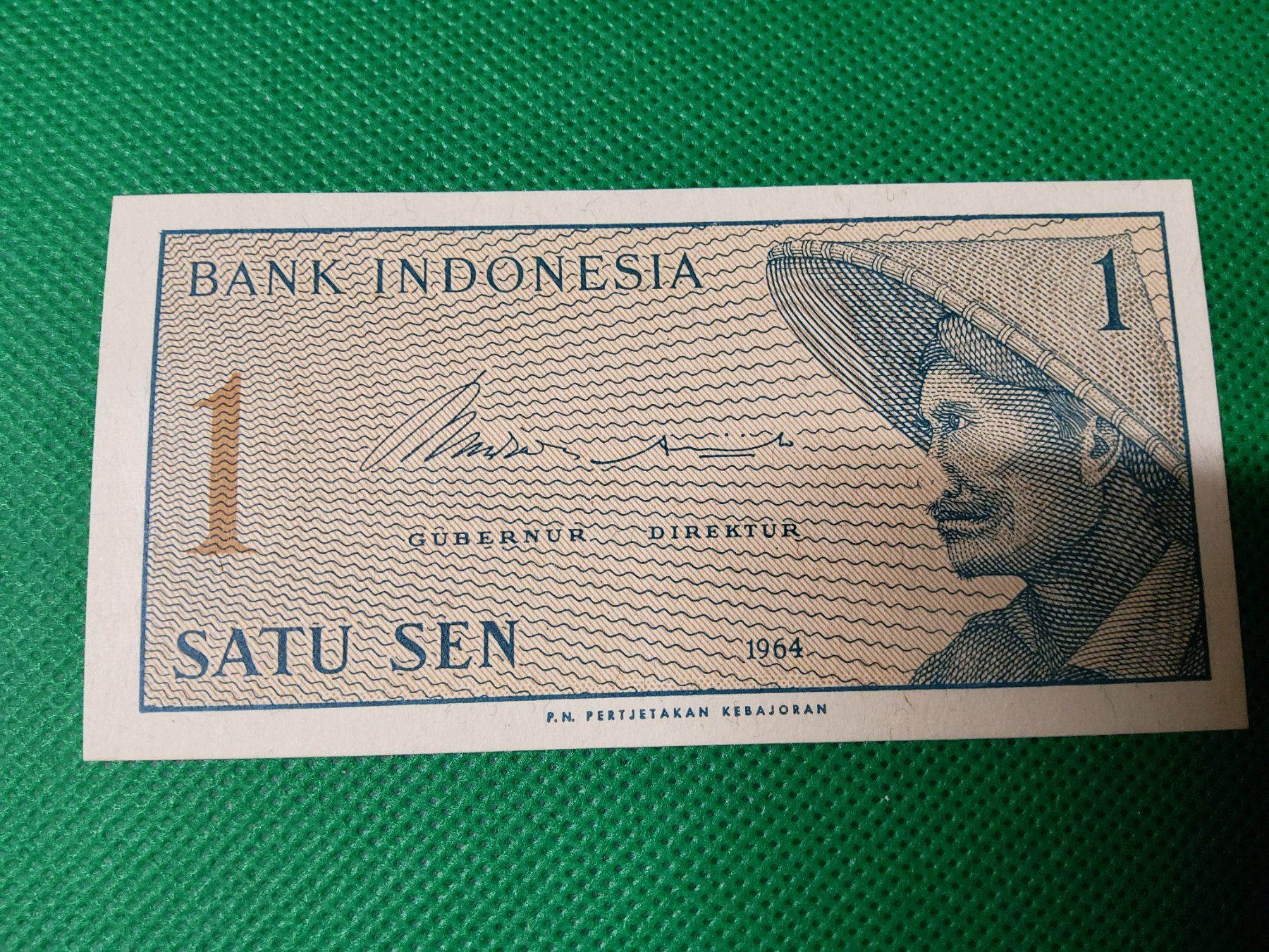 Banconote: Banknote Indonésia 1964  NEU – Nuovo e nell'imballaggio originale da Herisau venduto da Nluanalucas