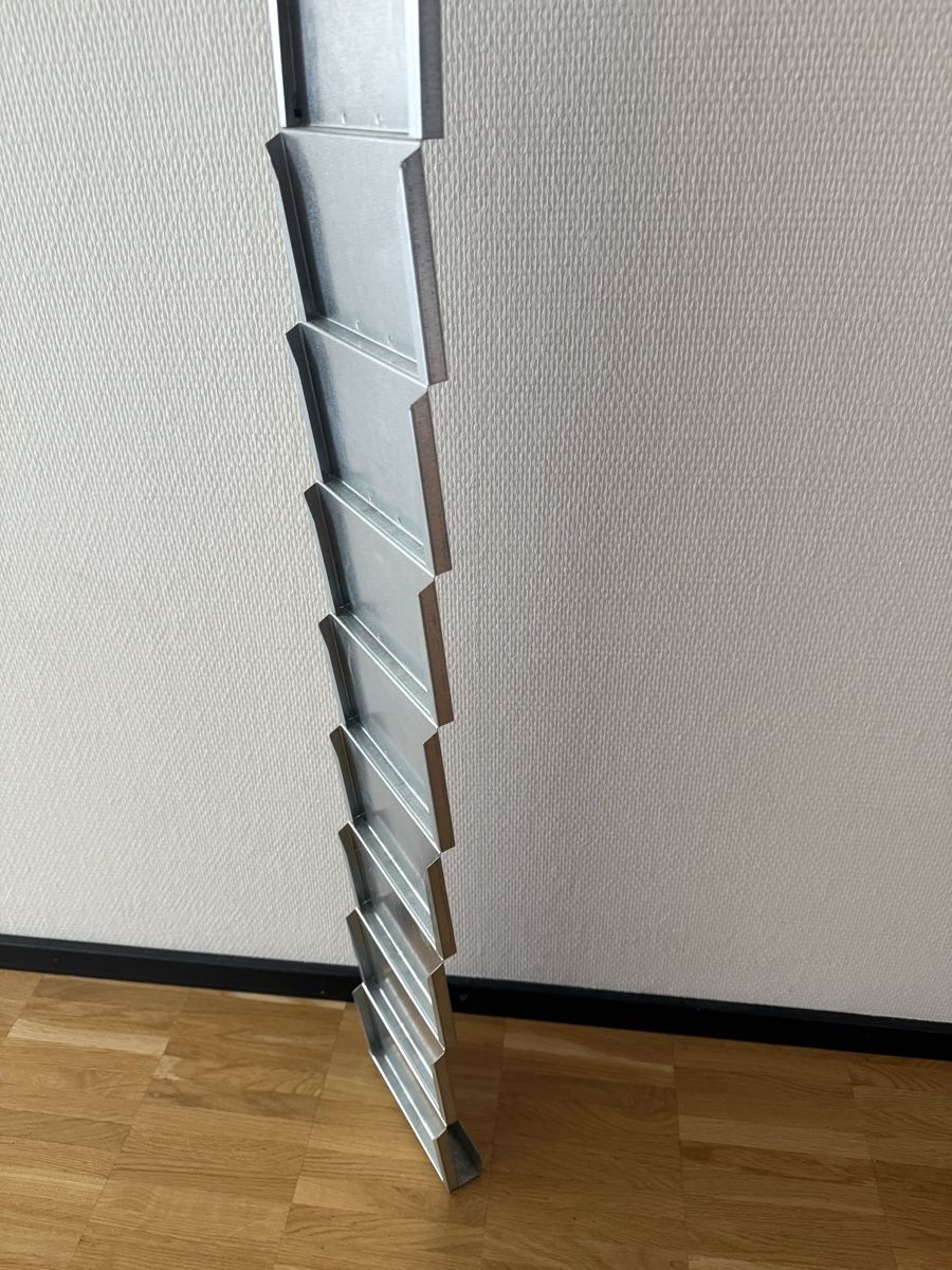Allestimento di negozi e stand fieristici: Mewa Postkarten- Ständer / Halter verzinkt – Usato da zürich venduto da PapaMoll86 1