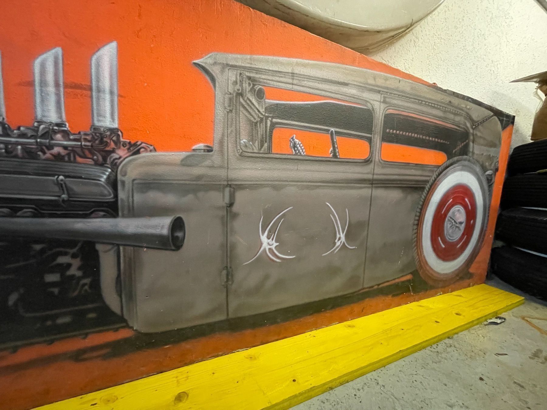 Gemälde: Hotrod Bild Airbrush – Gebraucht aus AARBURG von cheapstuff 1