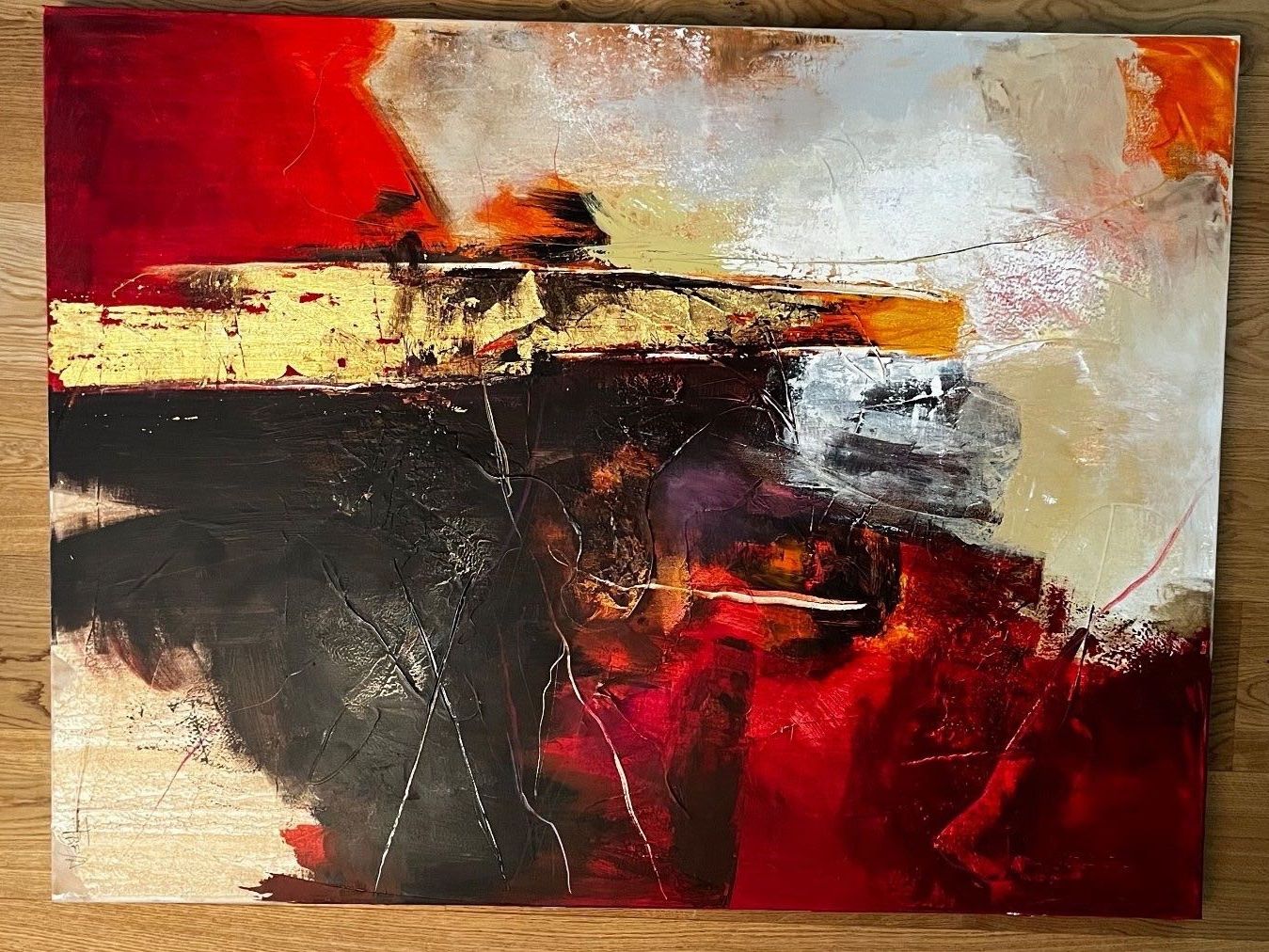 Dipinti: Bild "Gäbig" (ca. 90x120 cm) – Usato da Würenlos venduto da mgmustang67
