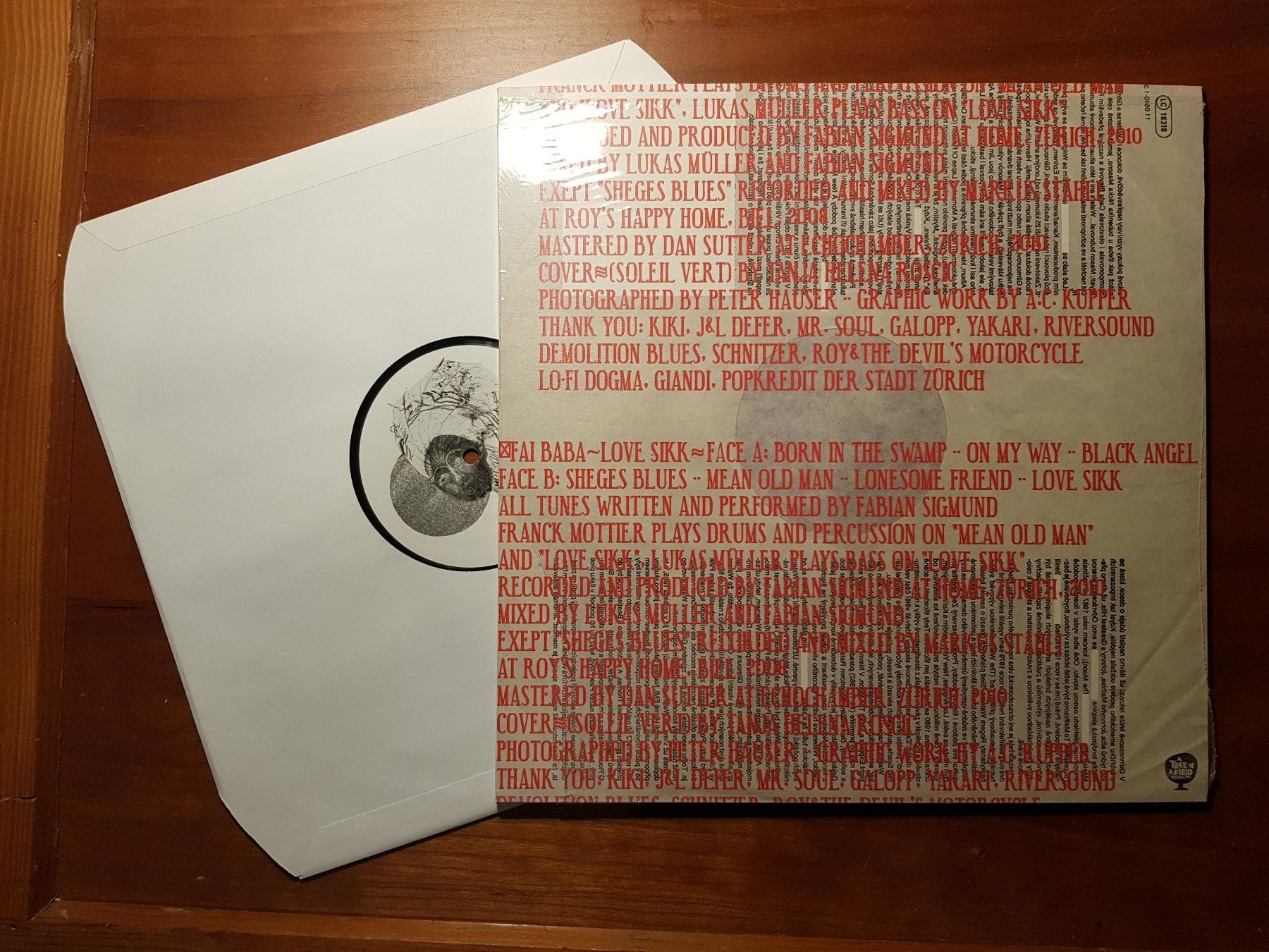 Dischi in vinile: Fai Baba - Love SIKK      LP Vinyl – Usato da Zezikon venduto da Upsetter 1