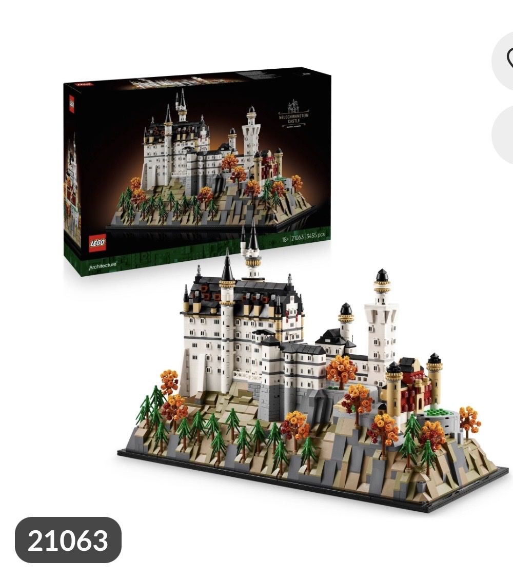 Lego Kit di costruzioni: Lego Schloss Neuschwanstein – Usato da Merlischachen venduto da maerlischacher