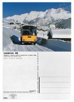 Lumbrein Val Lumnezia Surselva Postauto Saurer RH525-23