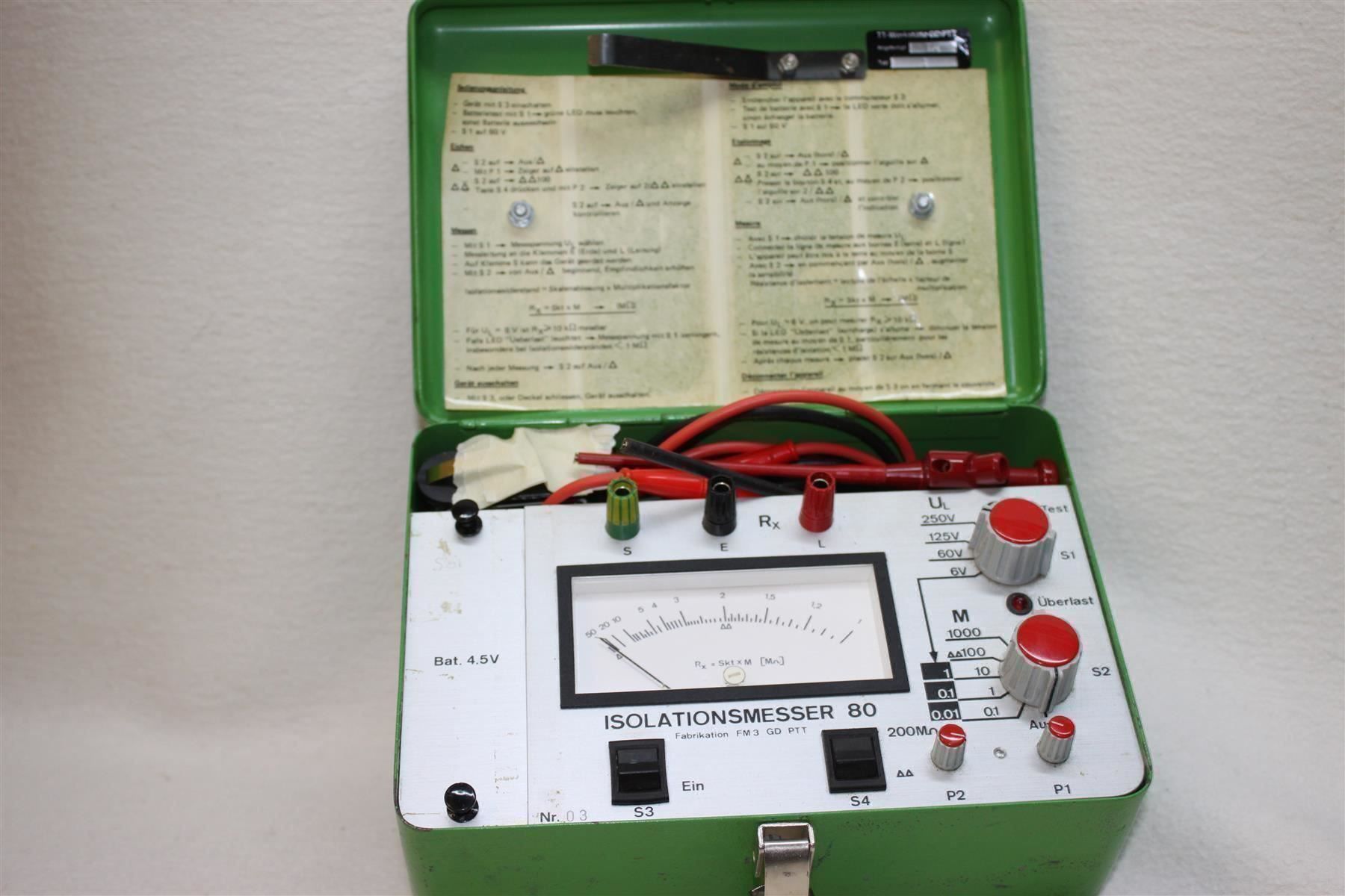 Misurare: Isolationsmesser 80 – Usato da Thun venduto da Fbchm