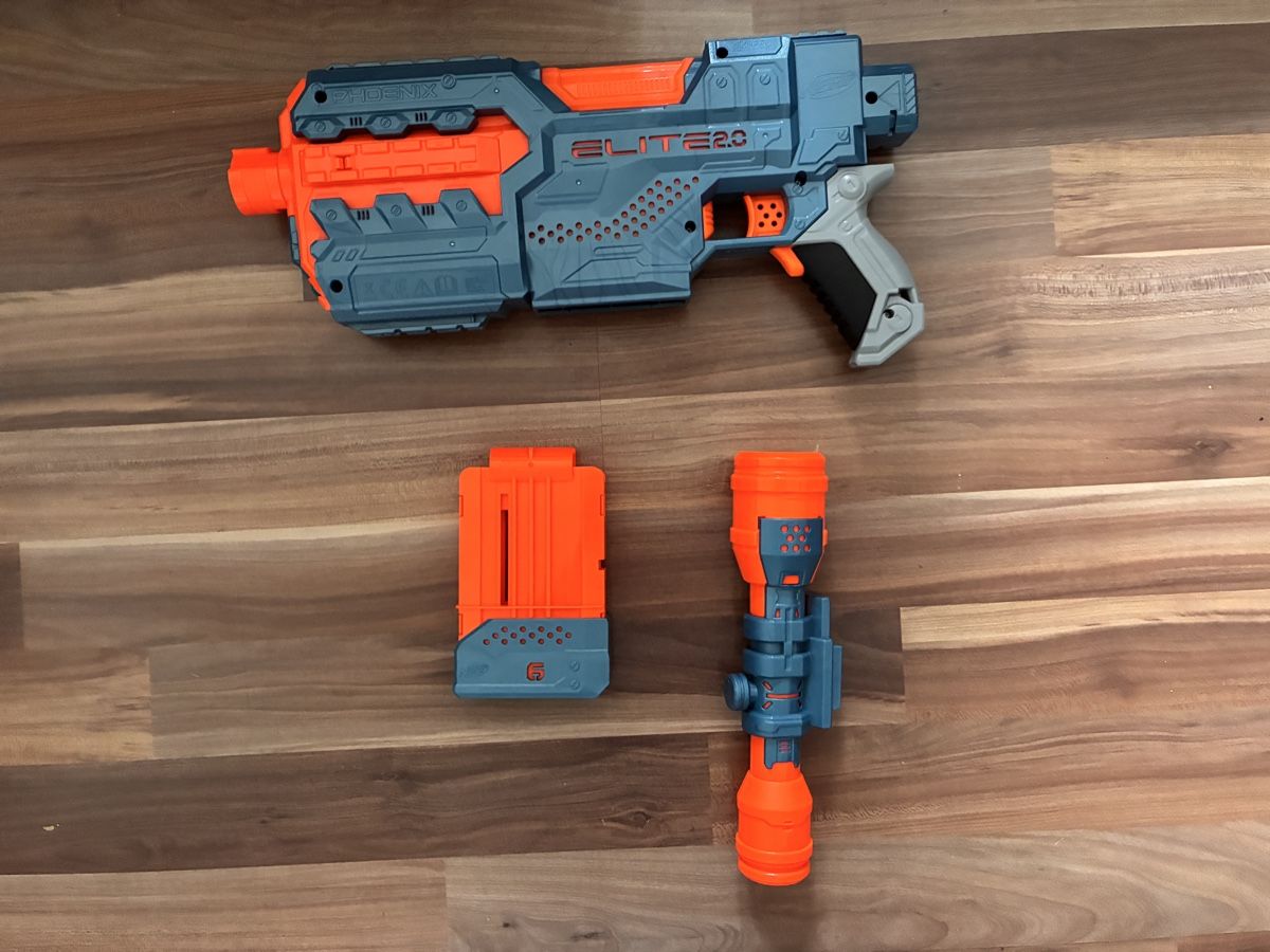 Nerf Giocattoli: Nerf Spielzeugwaffe Elite 2.0 elektrisiert – Usato da Pfaffnau venduto da Lenory 3