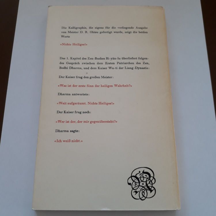 Der Ochs und sein Hirte [Zengeschichte aus dem alten China] Kaufen