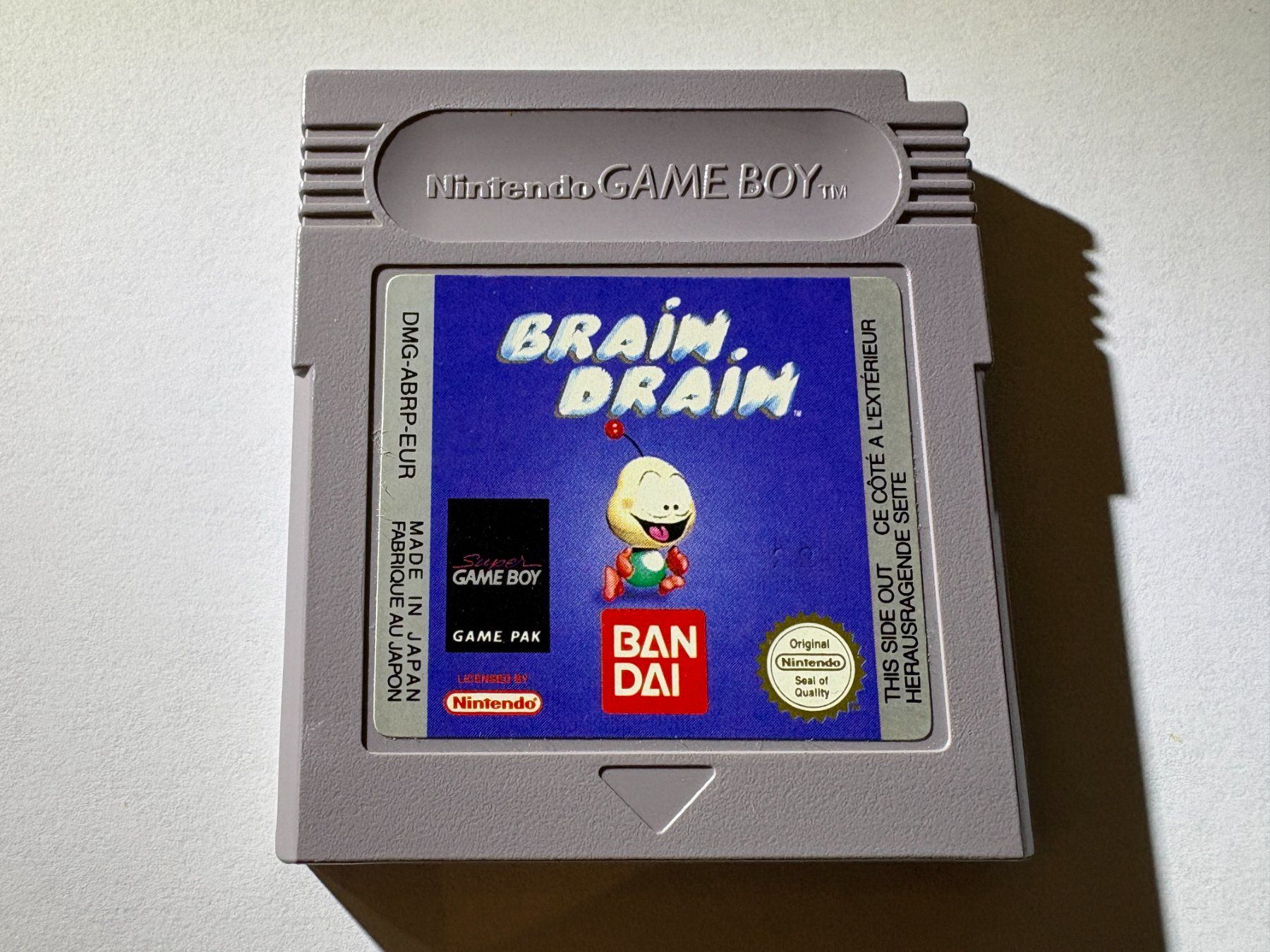 Nintendo Giochi: Brain Drain - Nintendo Game Boy – Usato da Zürich venduto da VintagePalace