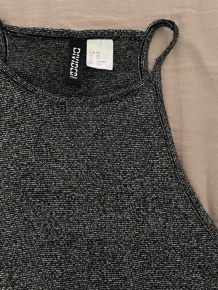 H&M Tops: Glitzer Top – D'occasion à Luzern par janine_l 1