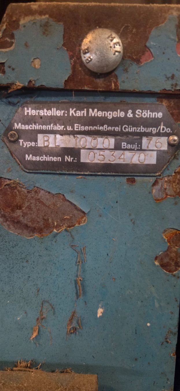 Mengele Toutes les machines: Mengele Blitz 1000 – D'occasion à Weisslingen par Abcufve69 4