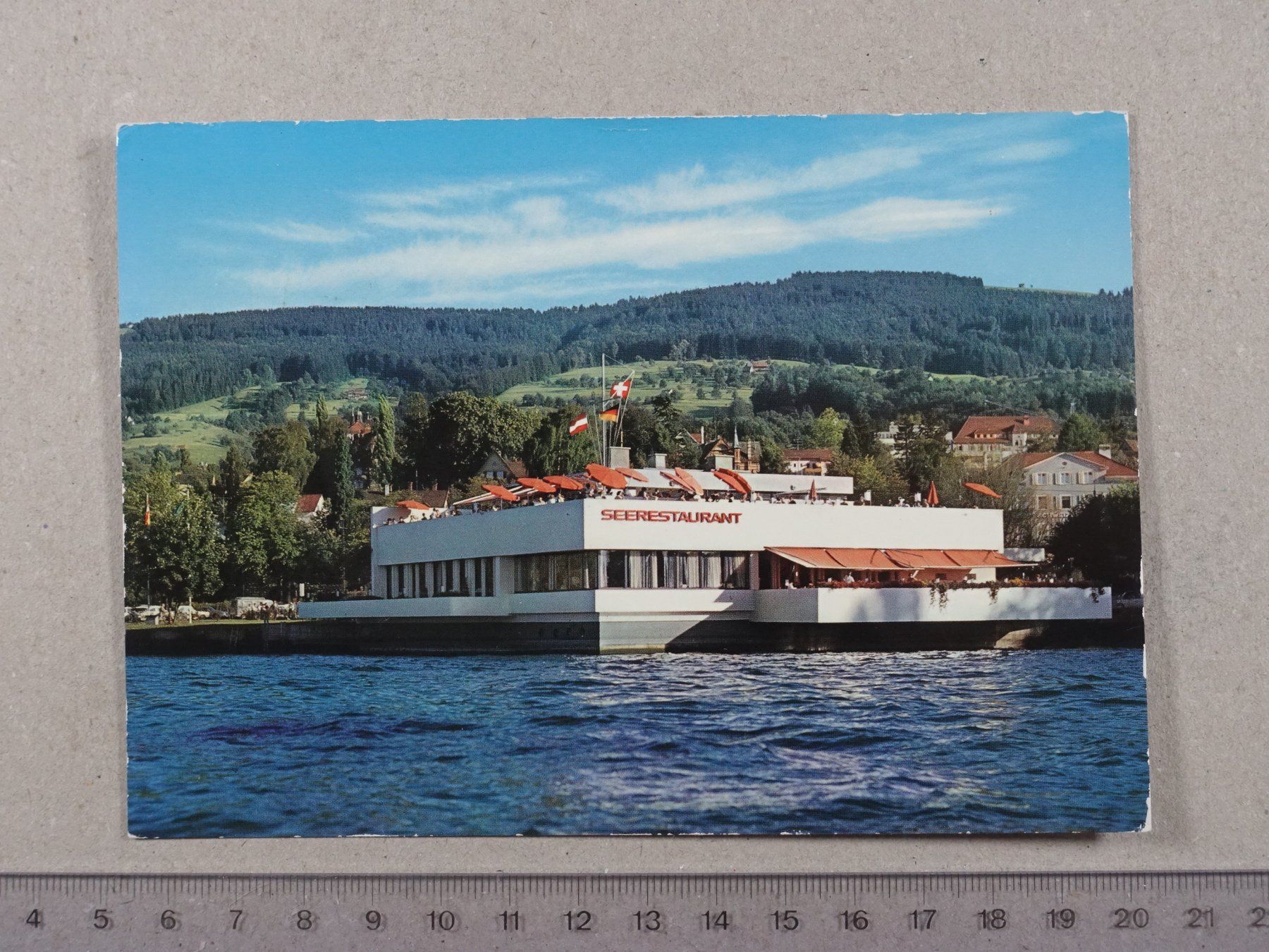 Ansichtskarten: Rorschach, 1964, Seerestaurant – Gebraucht aus Lenzburg von fh1