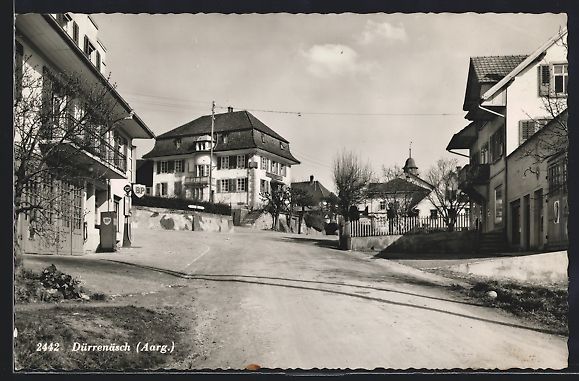 Cartoline postali: Dürrenäsch /Aarg., Ortspartie mit Gast – Usato da Berlin venduto da bartko-reher