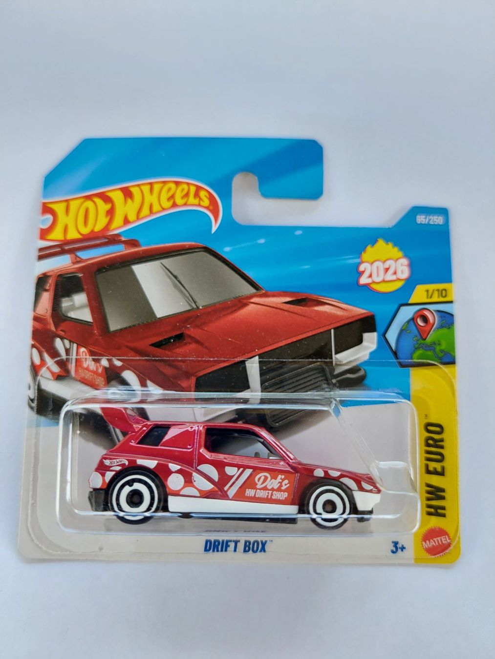 Hot Wheels Modellini d'auto: Hot Wheels Drift Box rot – Nuovo e nell'imballaggio originale da Rüti ZH venduto da S_Like