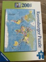 Ravensburger Puzzle 200 XXL Weltkarte neuwertig