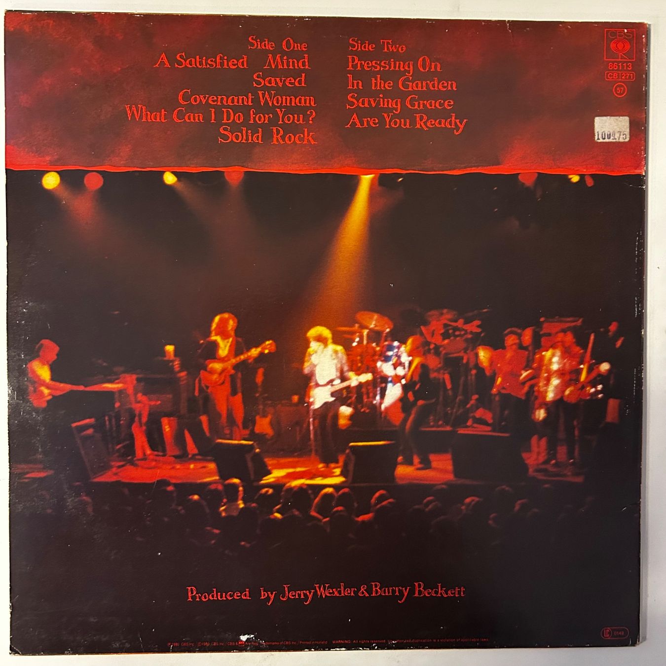 Schallplatten: Bob Dylan - Saved, Vinyl LP 1980 – Gebraucht aus Aesch BL von BernisFlomi 1