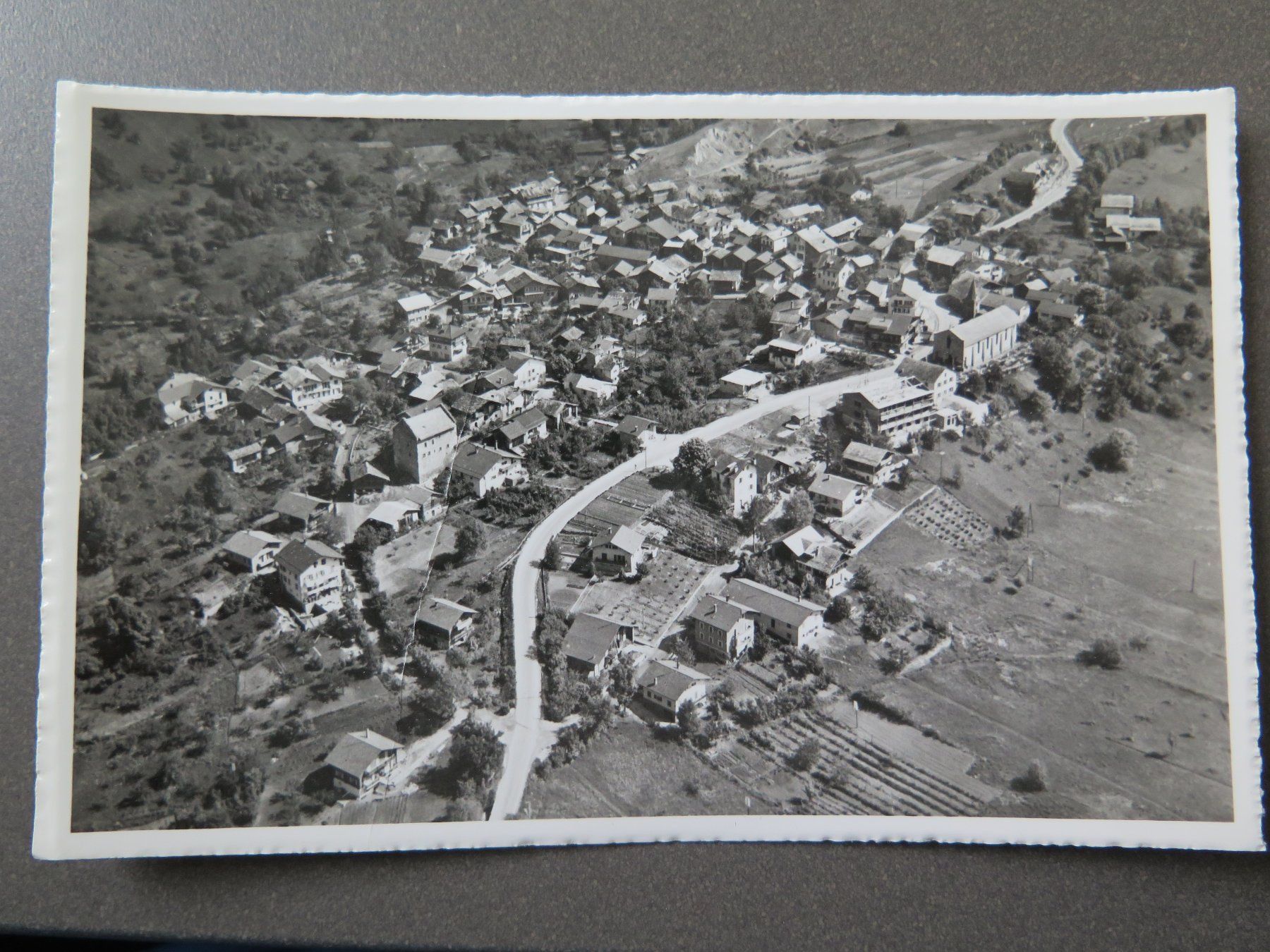 Cartoline postali: GRIMISUAT - FLUGAUFNAHME – Usato da Wittenbach venduto da lipasal