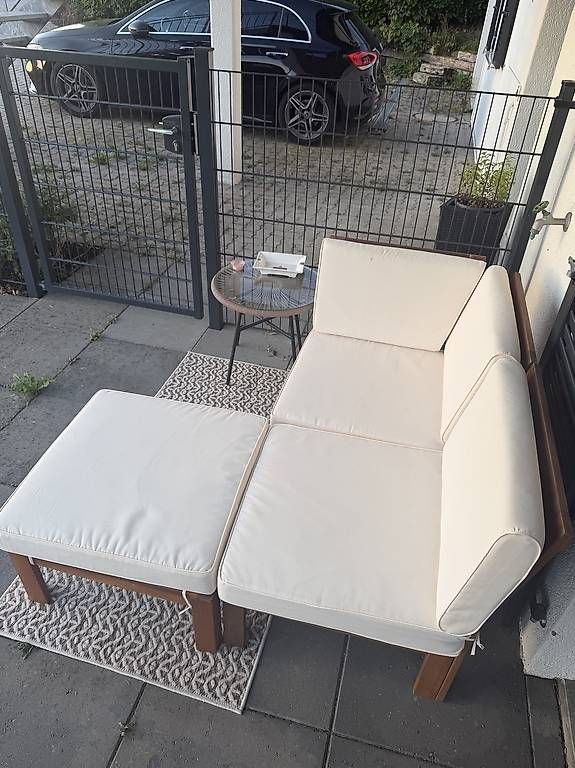 Sedie a sdraio: Gartenlounge für kleinen Balkon – Usato da Châbles FR venduto da celine61