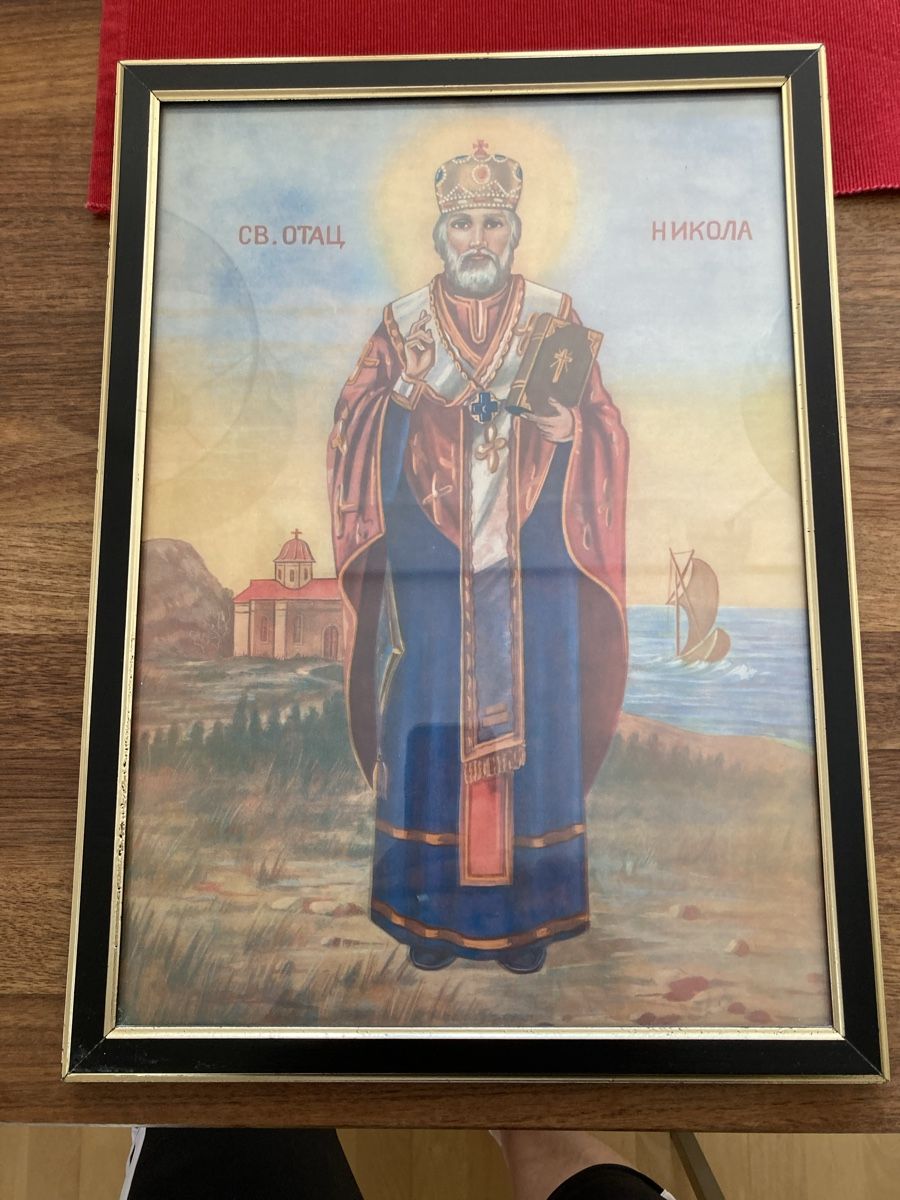 Foto & Immagini: Bild heiliger Nikolaus – Usato da Kesswil venduto da Branca-01