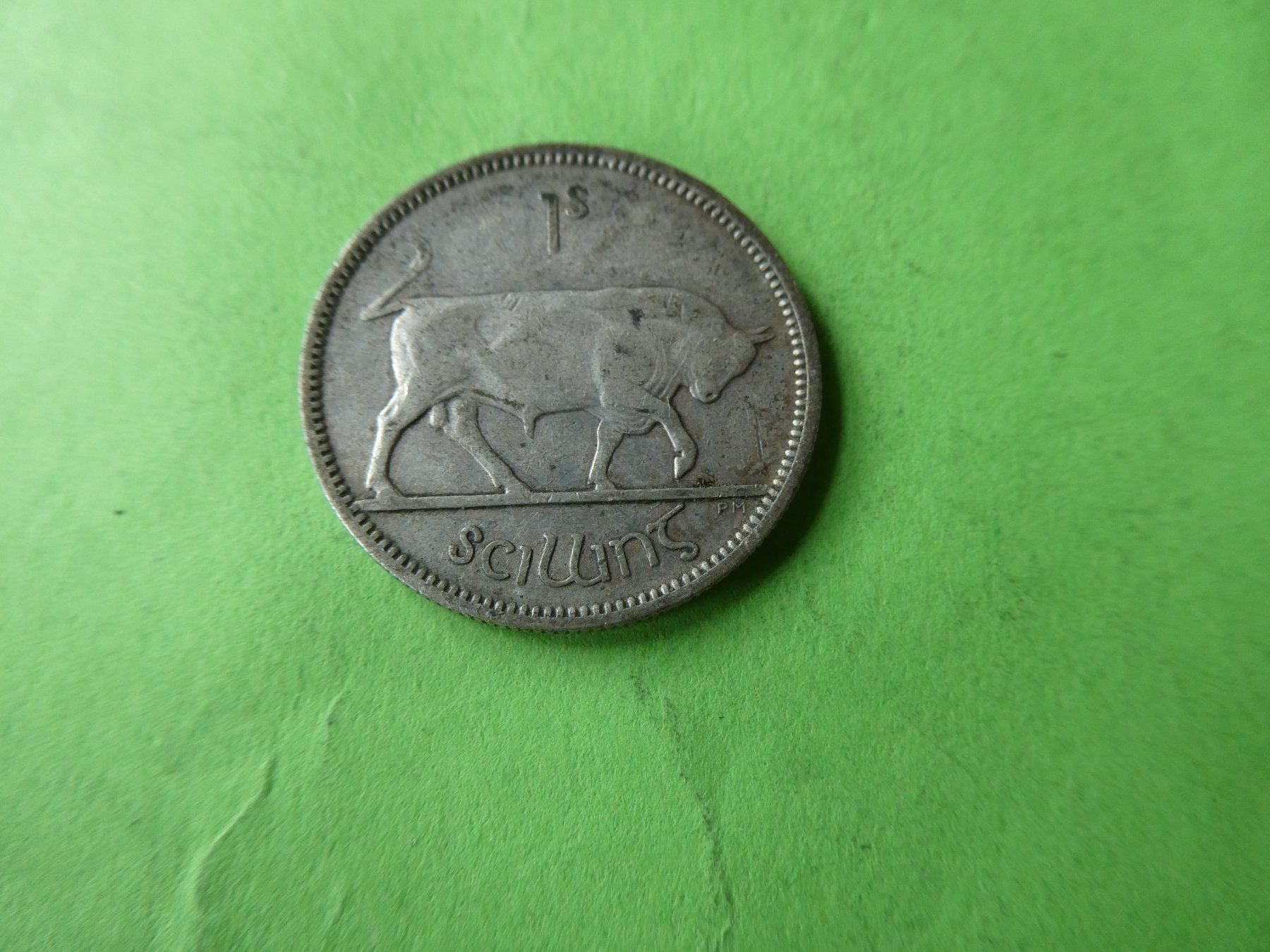 Alle Münzen: Irland 1941, 1 Shilling – Gebraucht aus Hinterforst von Rohusri