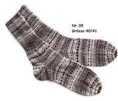 Socken gestrickt   Gr.40/41   Nr.39