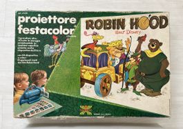 70er Walt Disney Robin Hood Projektor Harbert vintage OVP