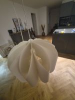 Hängeleuchte weiss modern Papierlampe gross guter Zustand